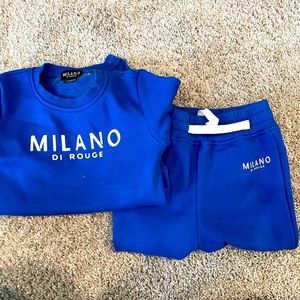 Milano kids sweatsuit.